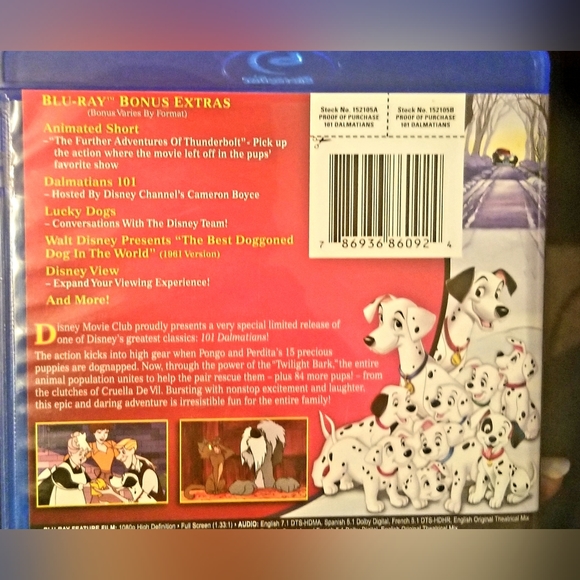 DISNEY Blu-Ray & DVD - Picture 2 of 4